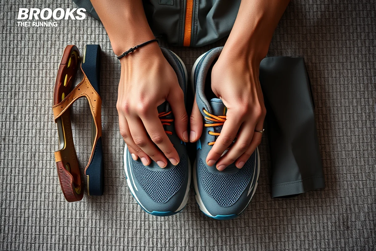 brooks trail running shoes — Brooks Trail Running Shoes (the finished result)