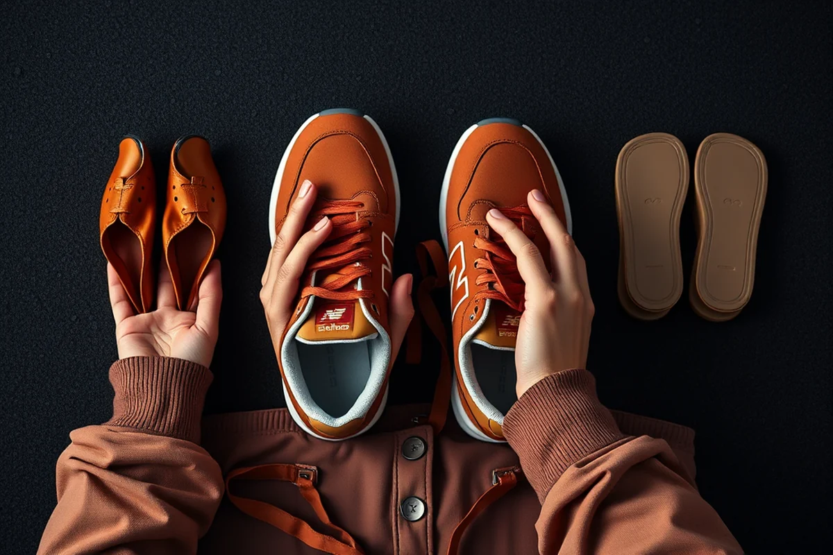 new balance dad shoes — New Balance Dad Shoes (the finished result)
