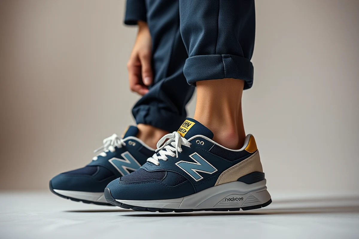 new balance sneakers — New Balance Sneakers (step by step)