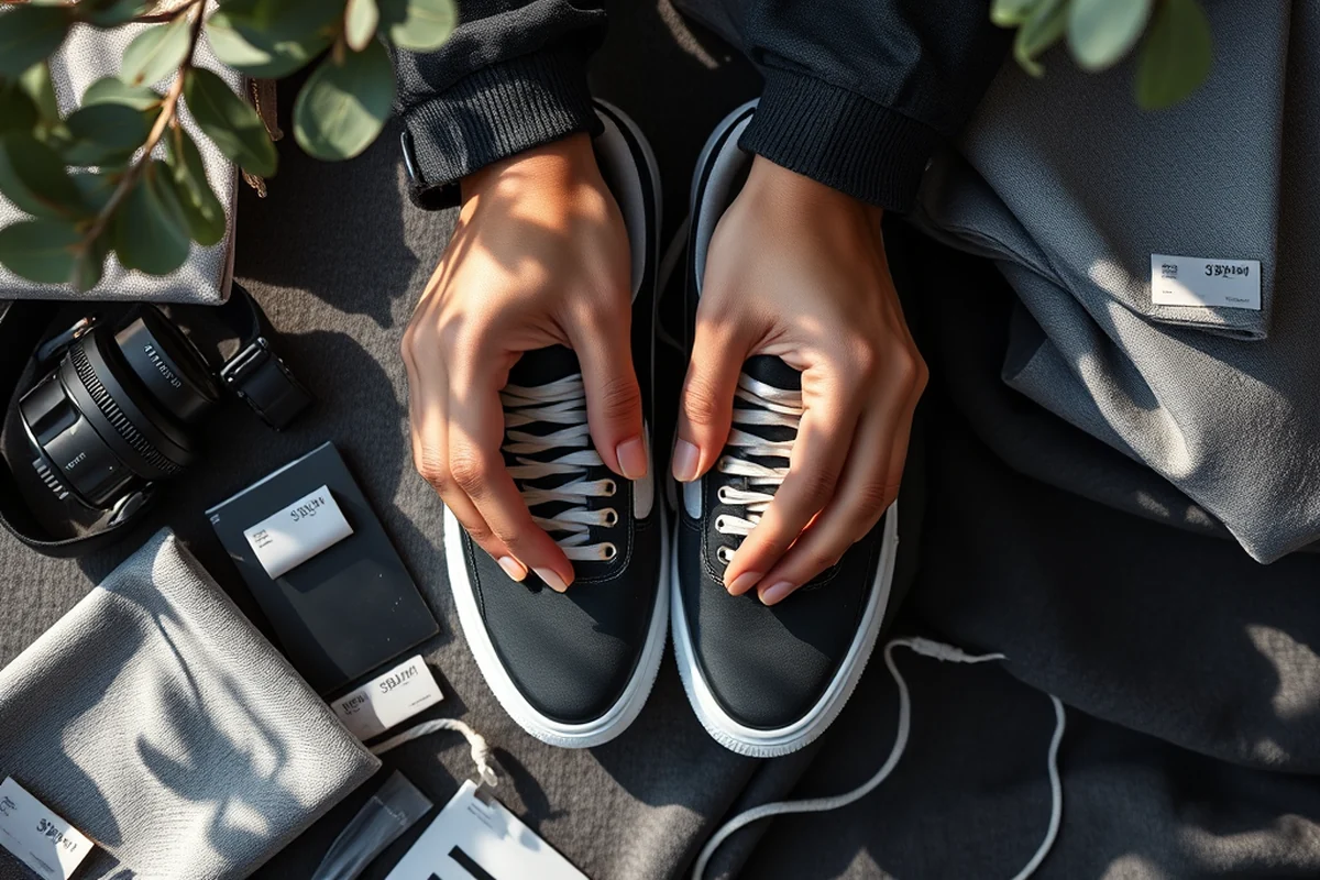 affordable stylish sneakers — Affordable Stylish Sneakers (the finished result)