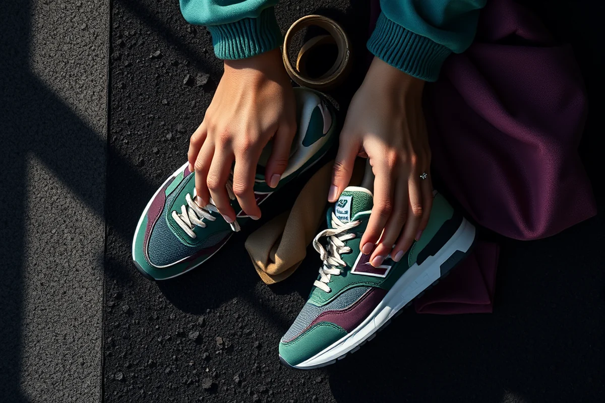 new balance 327 sneakers — New Balance 327 Sneakers (the finished result)