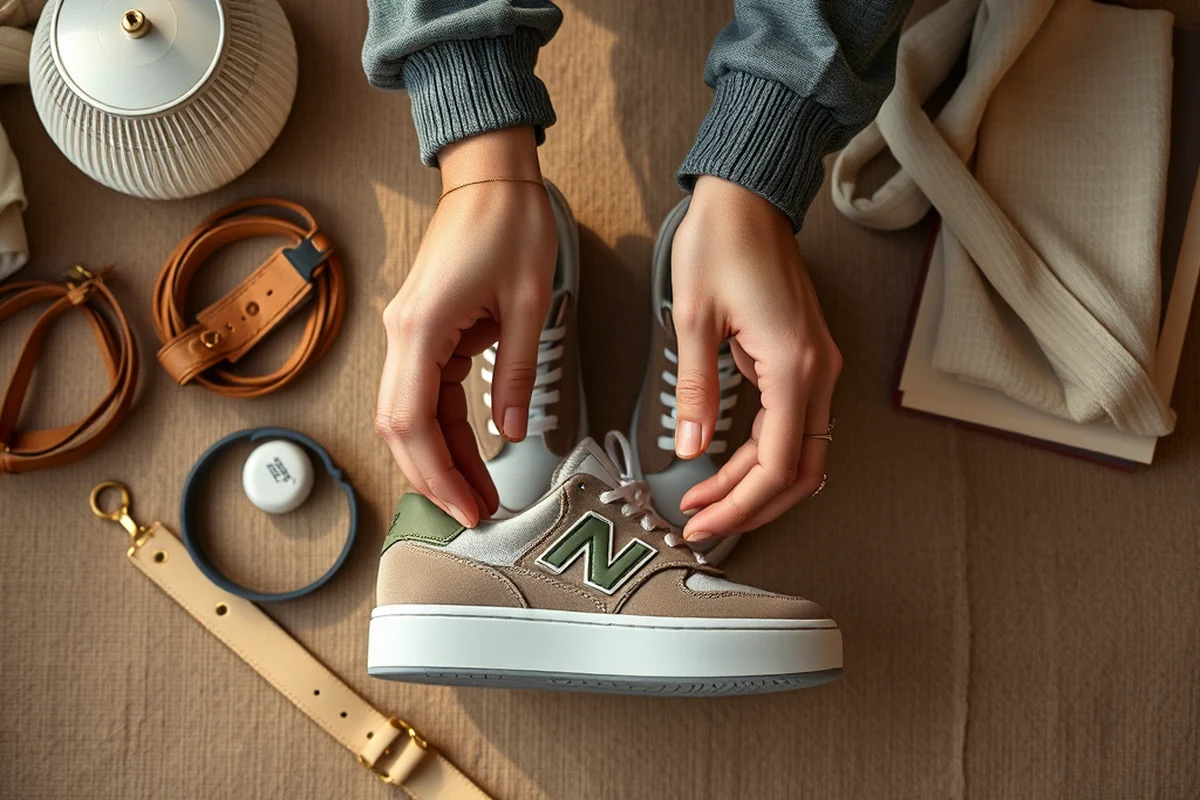 new balance platform sneakers — New Balance Platform Sneakers (the finished result)
