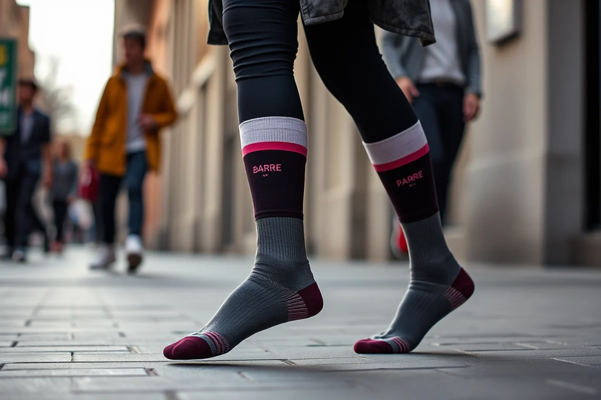 pure barre socks — Pure Barre Socks (step by step)