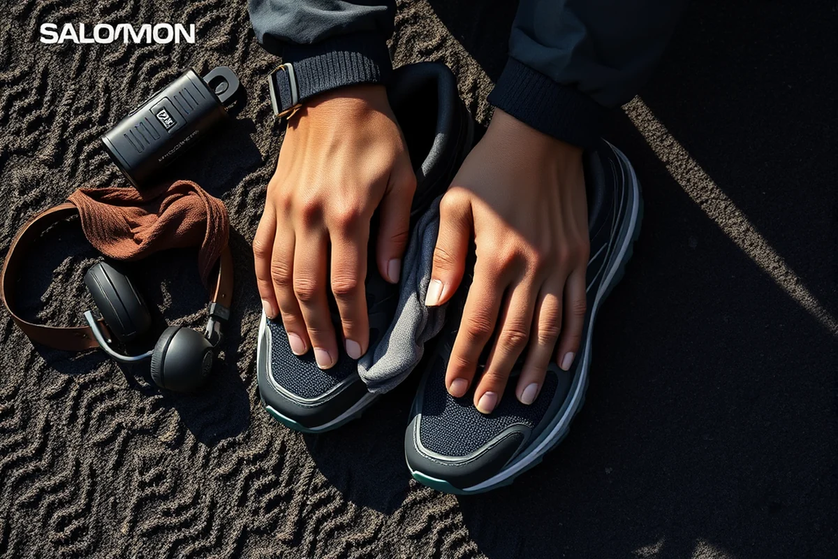 salomon running shoes — Salomon Running Shoes (the finished result)