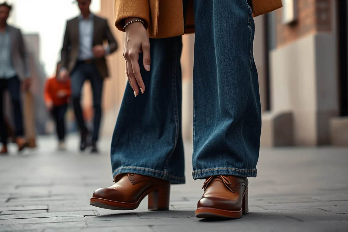 what shoes to wear with wide-leg jeans — What Shoes To Wear With Wide-Leg Jeans (step by step)